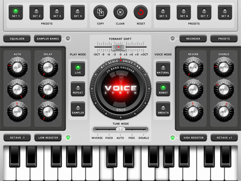 ロボットボイスもお手の物 本格的ヴォコーダーアプリ Voice Synth Iphoneアプリ Ipadアプリ ライブドアニュース