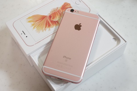 Apple - iPhone6s Plus 128GB ローズゴールド【SIMロック解除済】 ついに「iPhone 6s」と「iPhone 6s Plus」が発売！SIMフリー版の