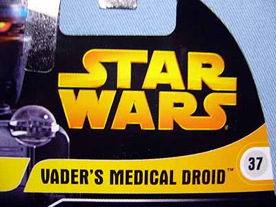 No37 STAR WARS REVENGE OF THE SITH VADER/'S MEDICAL DROID Action Figure