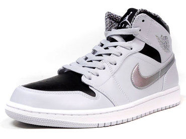 jordan 1 mid pure platinum metallic silver