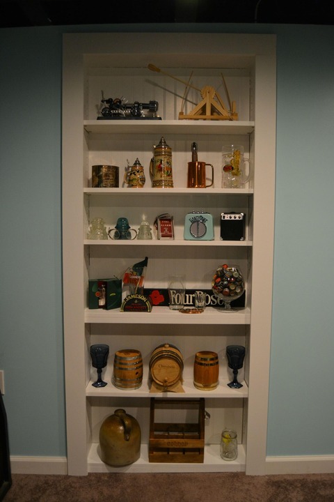 01 - My new built in bookcase OR IS IT