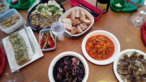 岩牡蠣とワインの会2016a