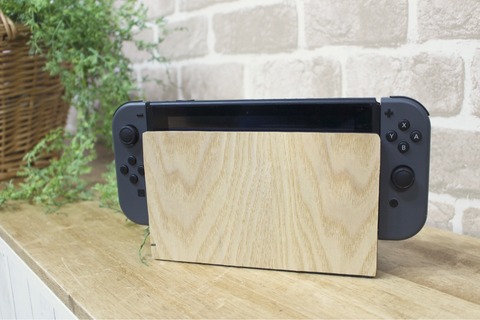 スイッチ スキンシート リメイクシート 天然木