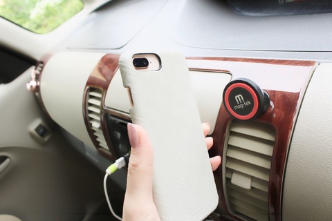 マグネットスマホケースmag-tek 車用スマホケース