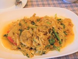 蟹と野菜の炒め物
