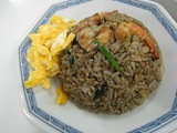 グリーンカレーチャーハン卵添え その2