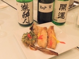 鮎とお酒