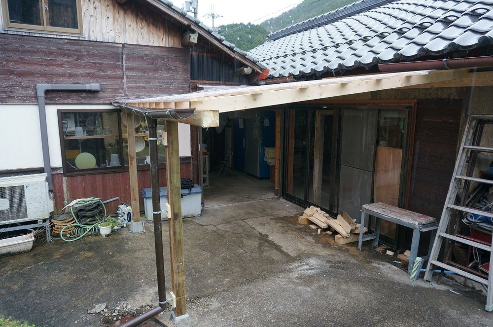 作業場屋根２