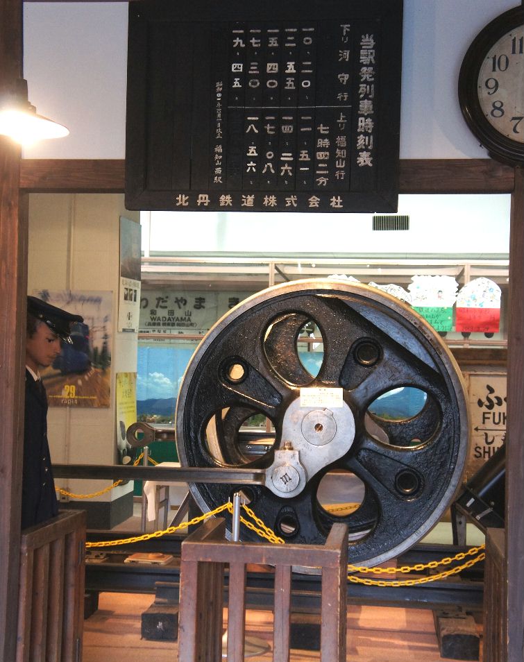 北丹鉄道館改札