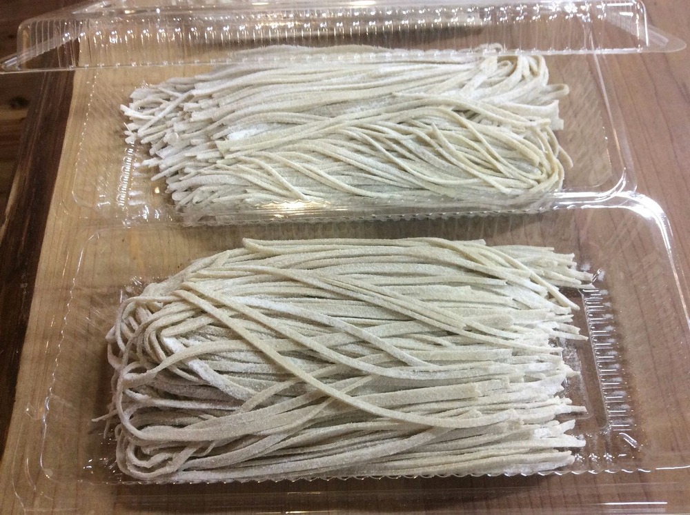 初めて打ったそば