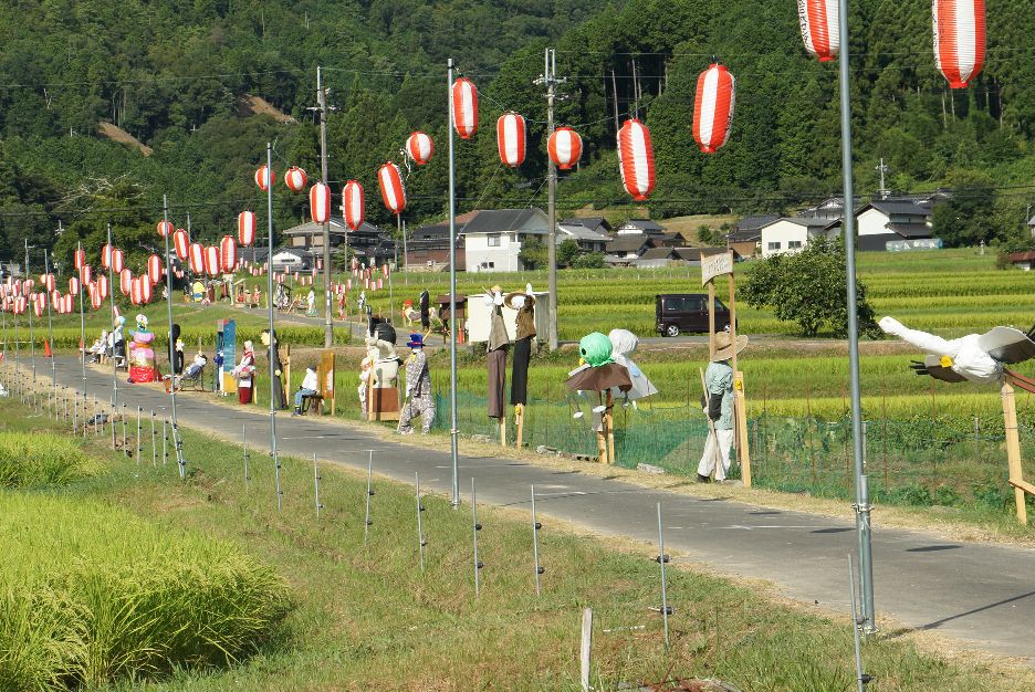 鴨ノ庄案山子祭り１