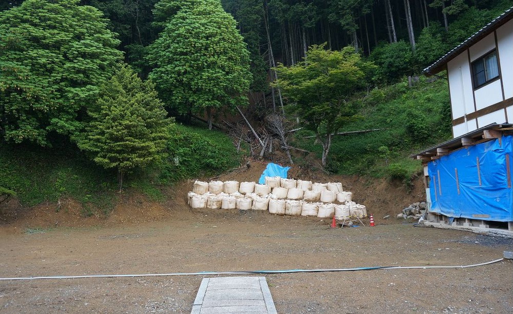 頼光寺の本堂が無い