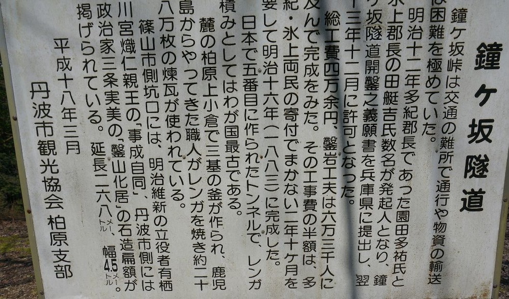 明治鐘ケ坂隧道