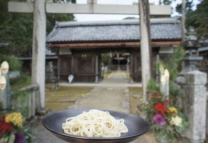 鴨神社初蕎麦の奉納