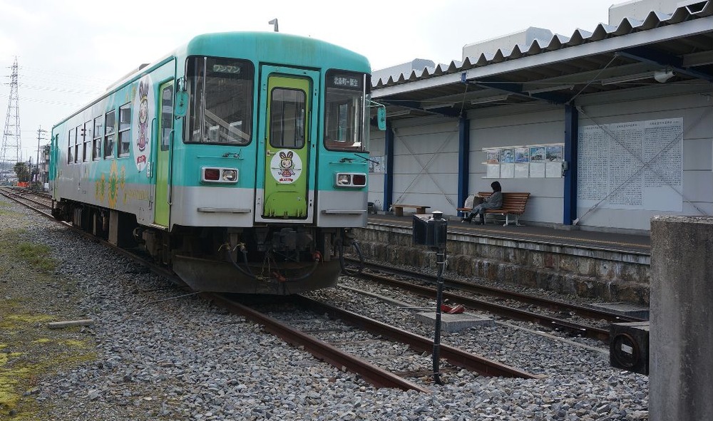 北条鉄道終着駅（北条町駅）