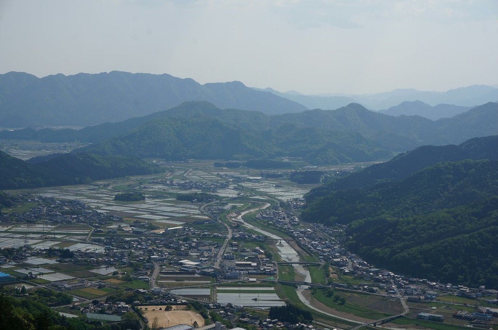 横峰山からの眺め