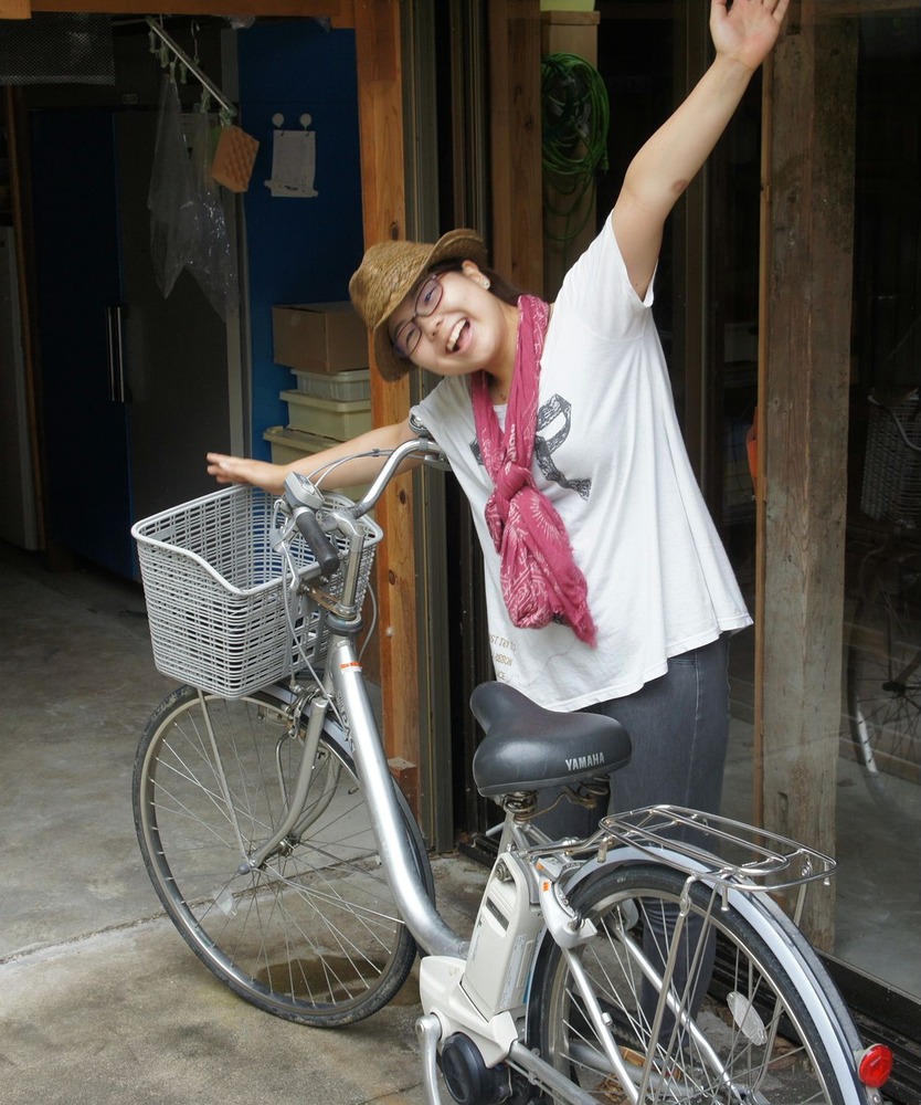〇ちゃんちに電動自転車貸与！