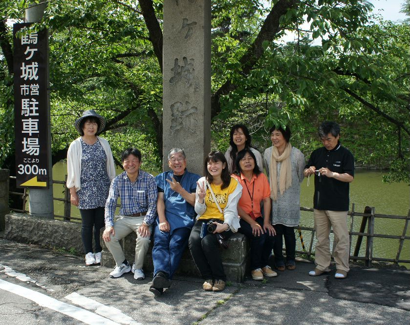 会津若松鶴ケ城で