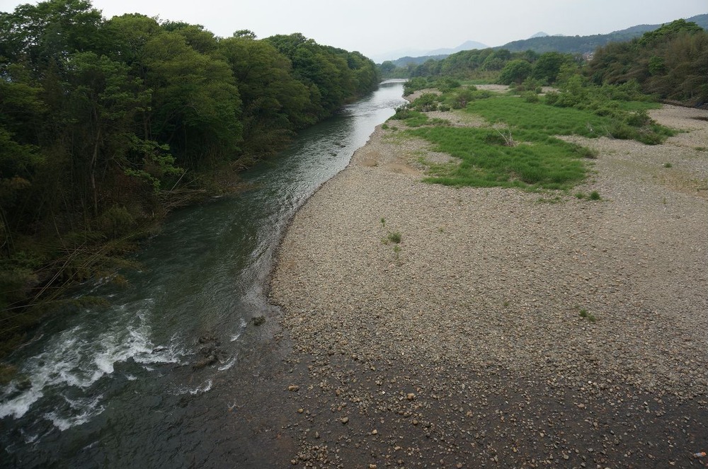 由良川河北橋から