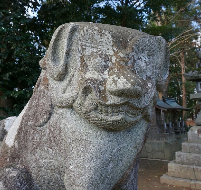 二宮神社の狛犬１