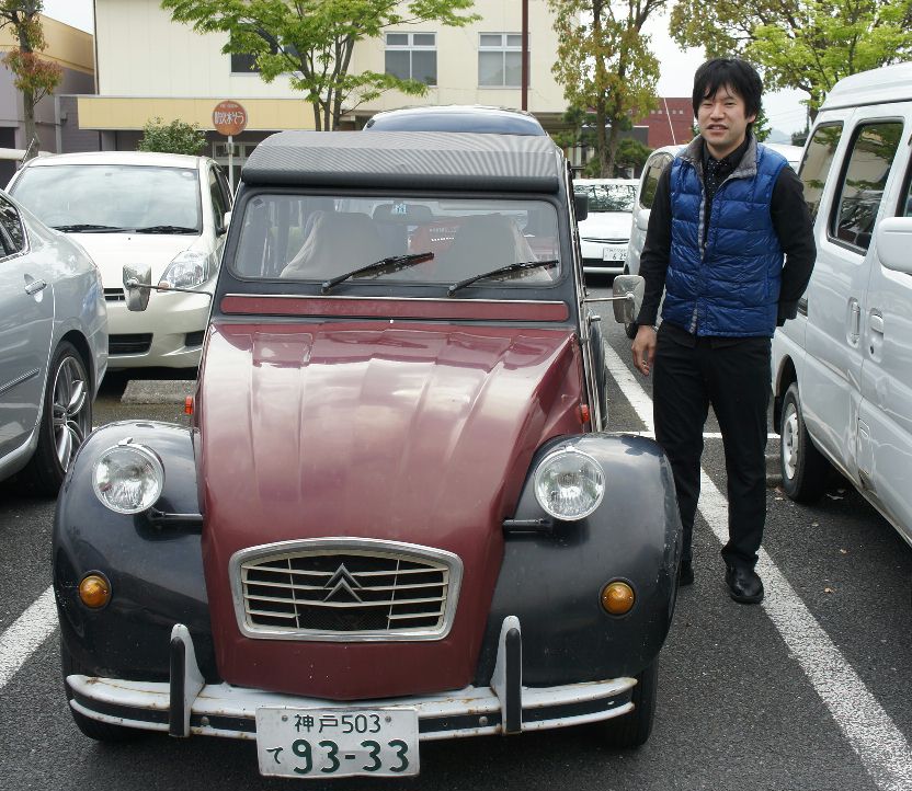 鴻谷さんと愛車？？