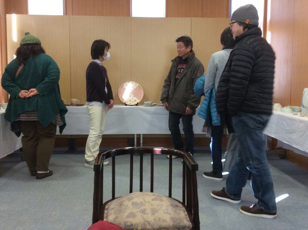芥川さんの展示会に