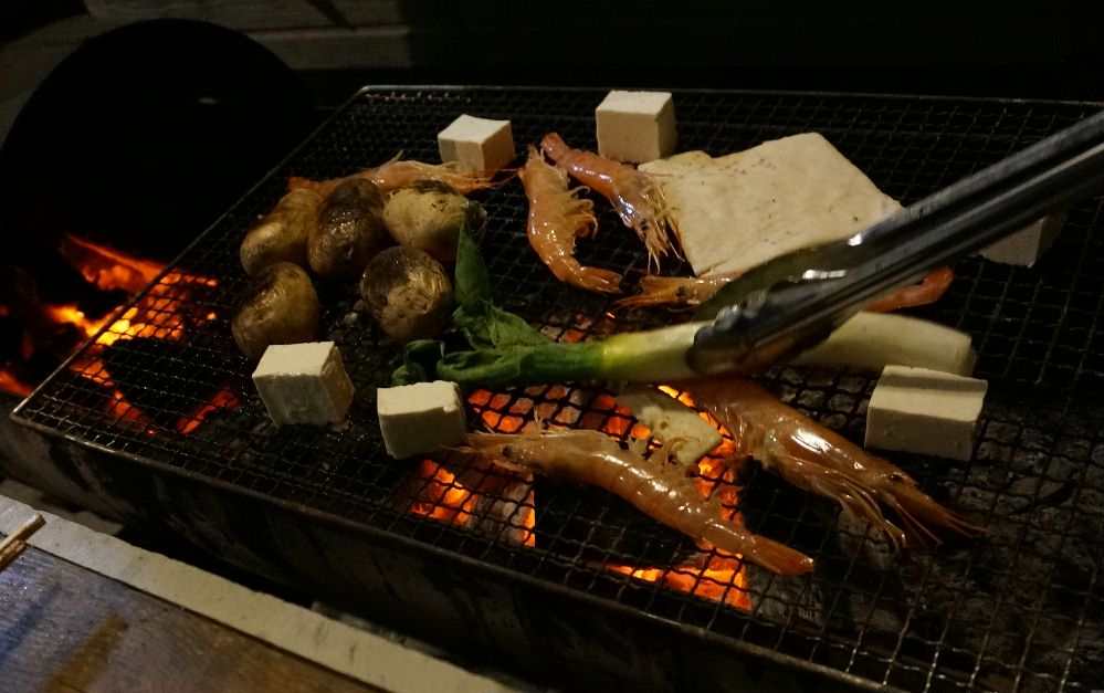 囲炉裏料理