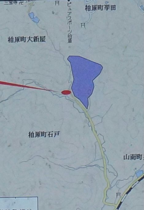 県道２９１山南岩戸側１