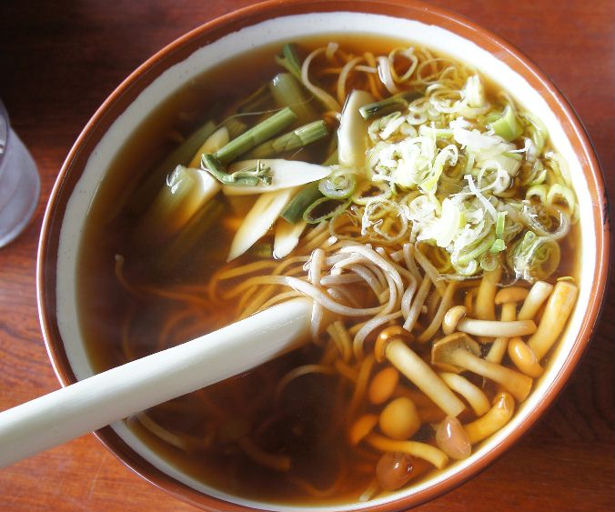 大内宿ネギ蕎麦