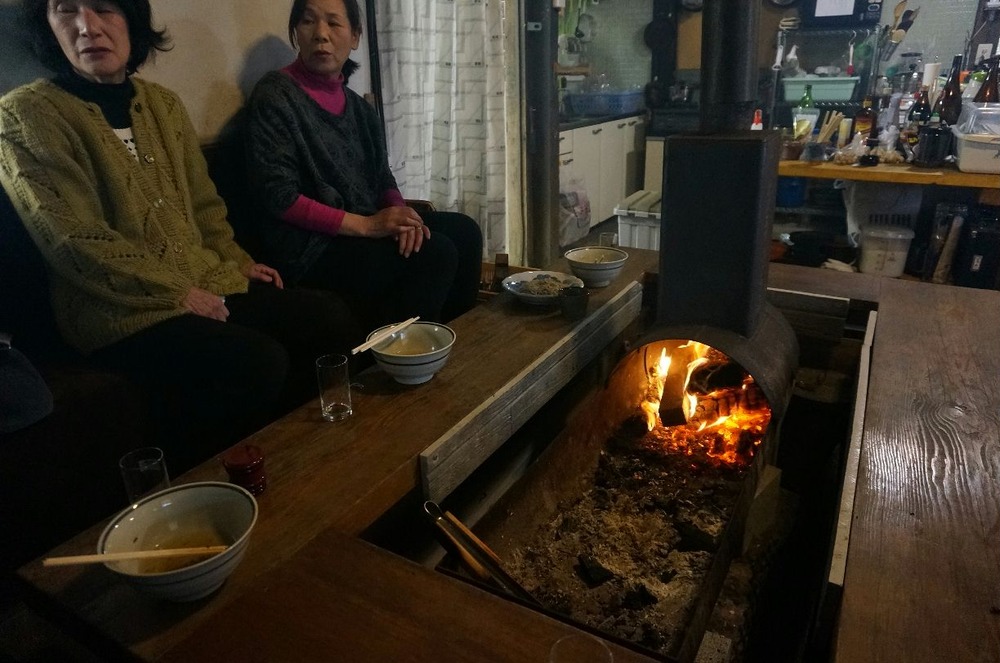 村の日に村の人