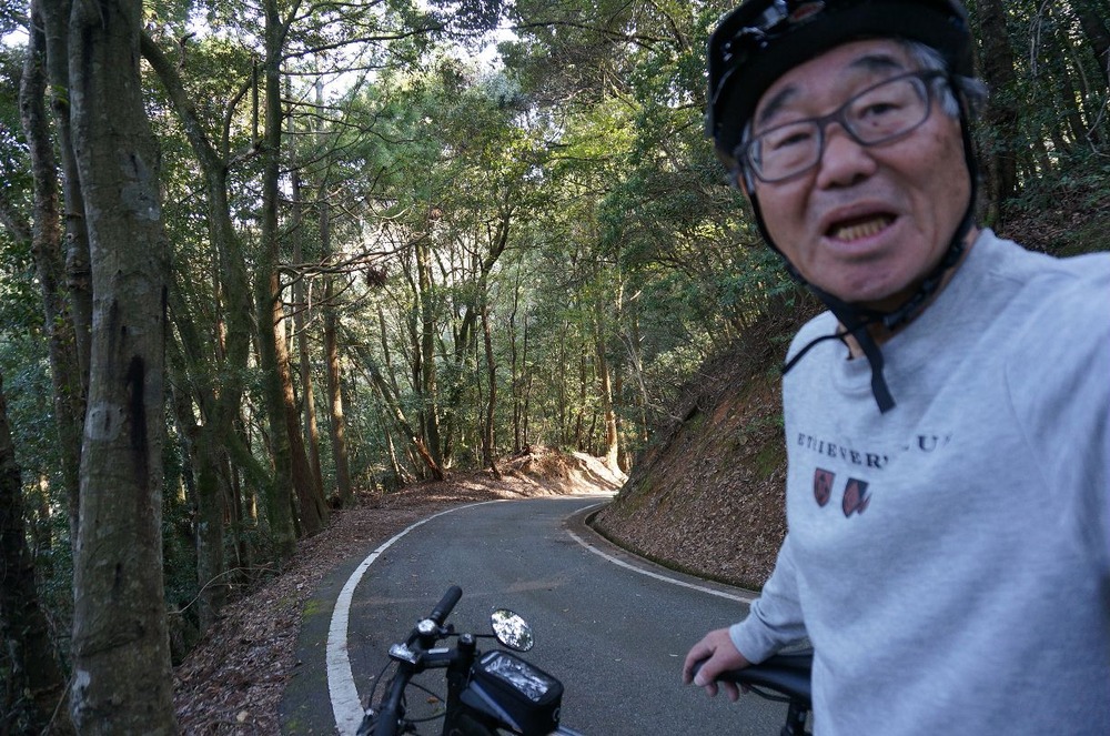 神池寺の道