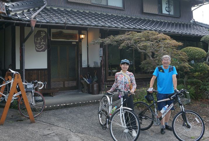 サイクリング出発