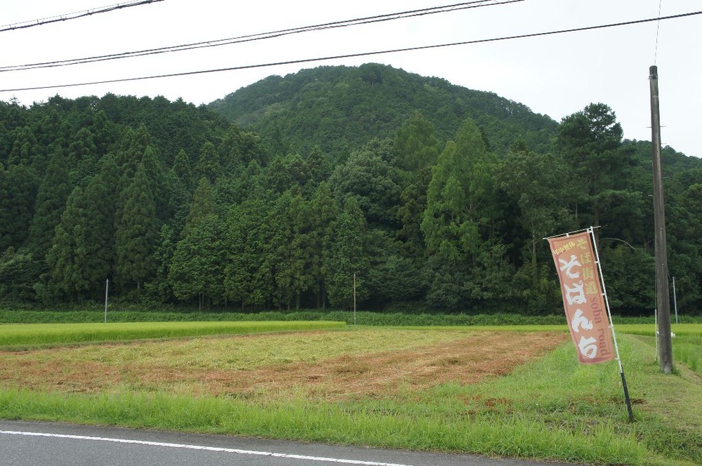 一反のそば刈り完了