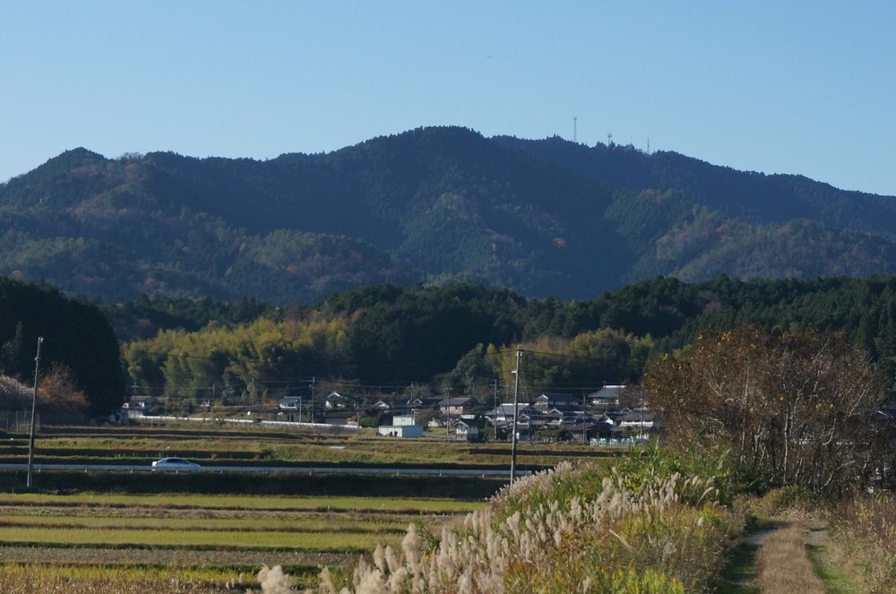 横峰山竹田側から