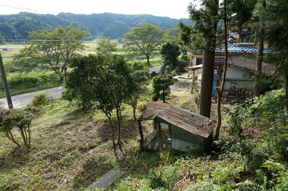 角田の家裏山から