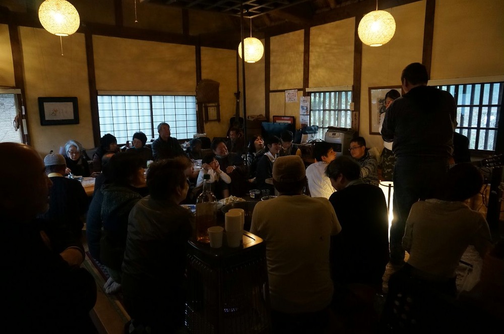 大名草庵で新年会