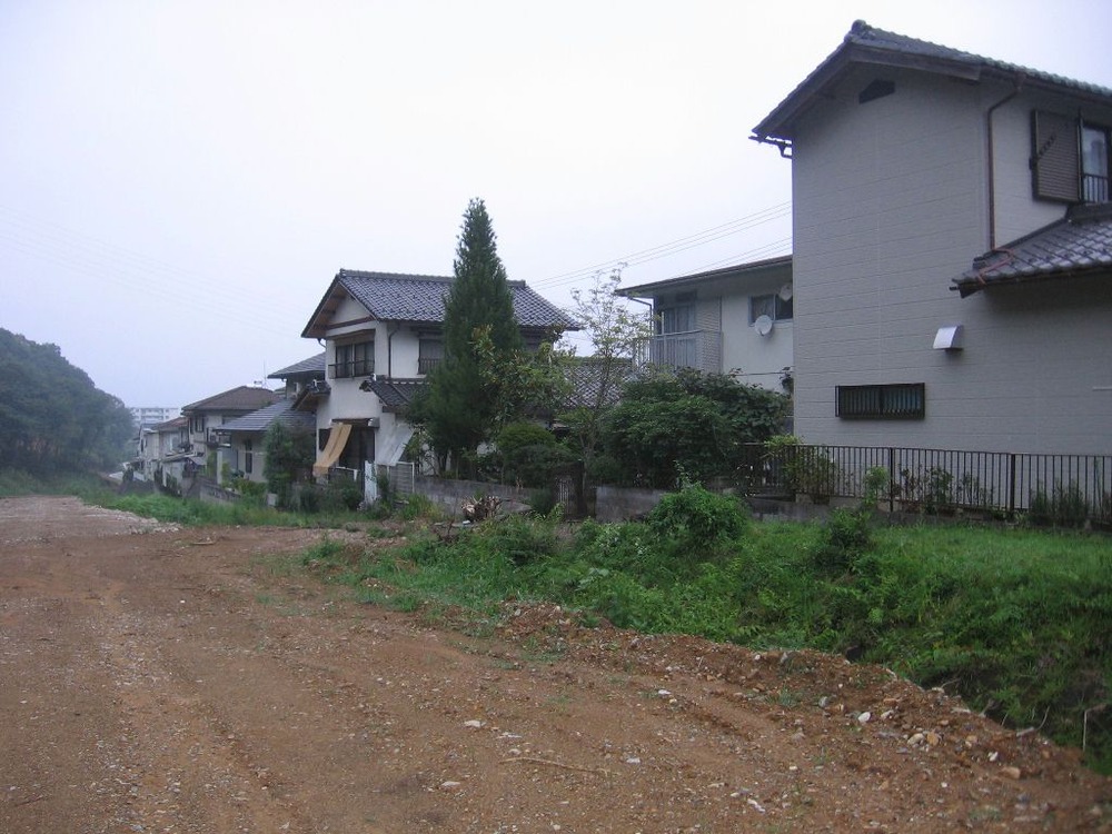 一回目の造成（道路つくり）