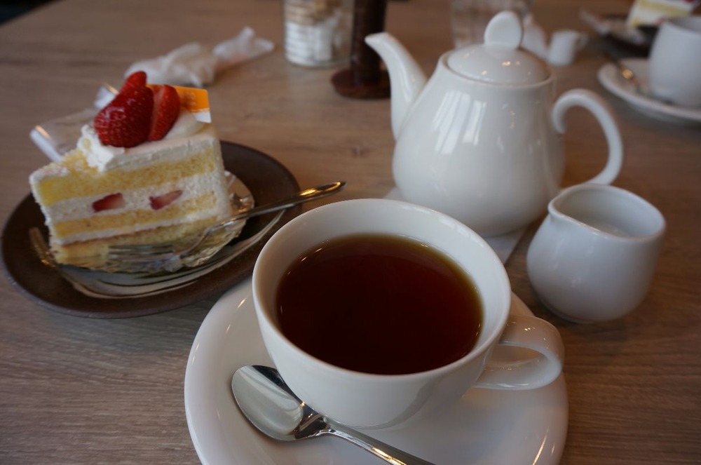 やながわのケーキセット