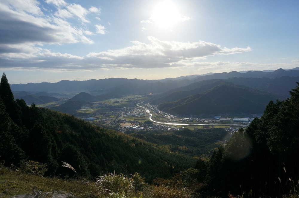 横峯山から