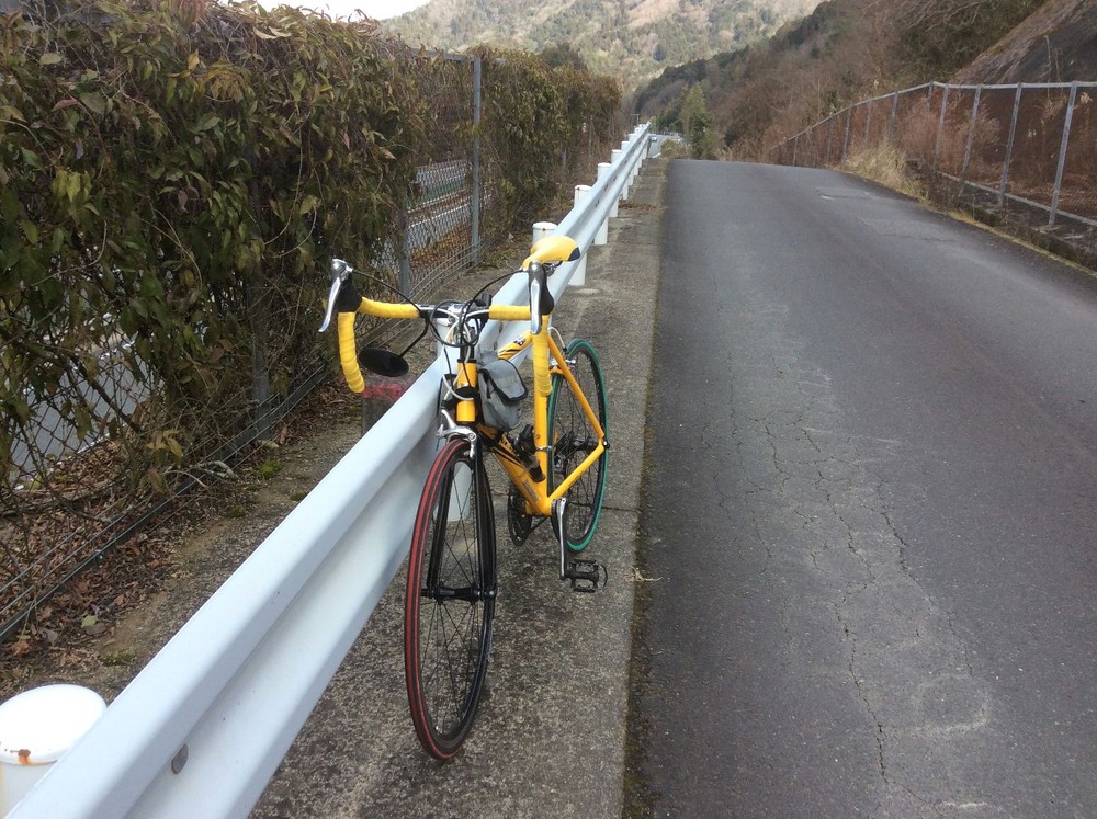 今日も高速側道で
