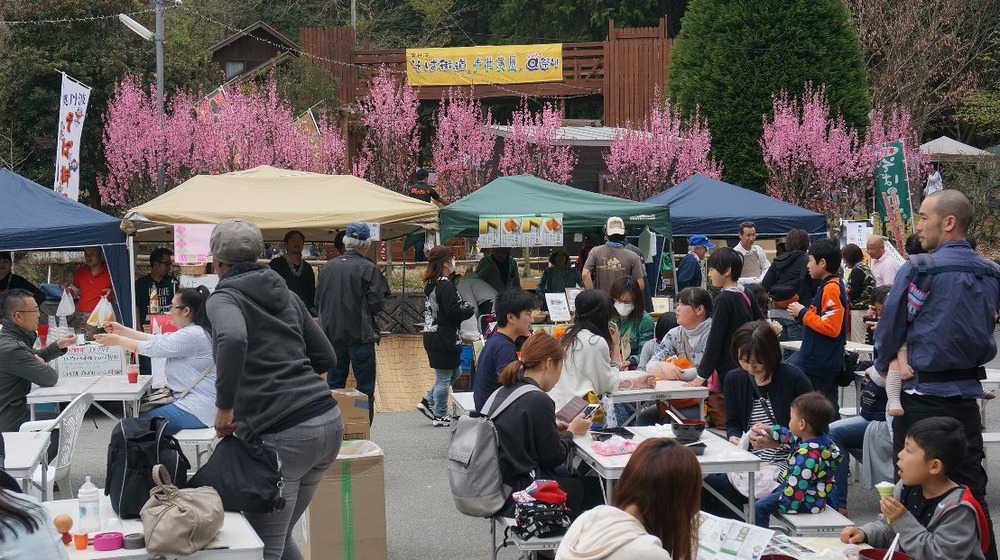 祭りの賑わい