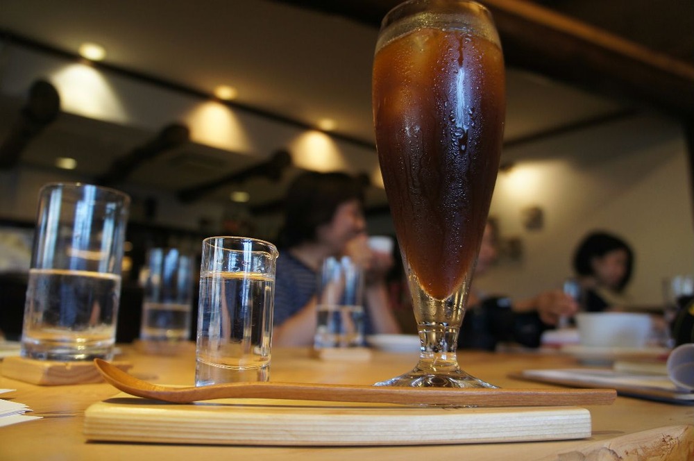KAFE 　MA-NOのアイスコーヒー