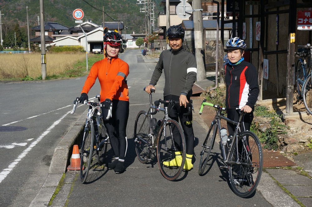 12月17日の横峰山挑戦チャリダー