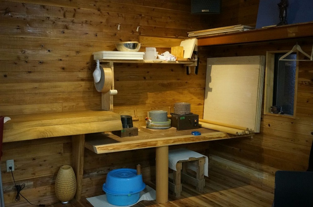 みんなに家カフェにそば打ち場！が！