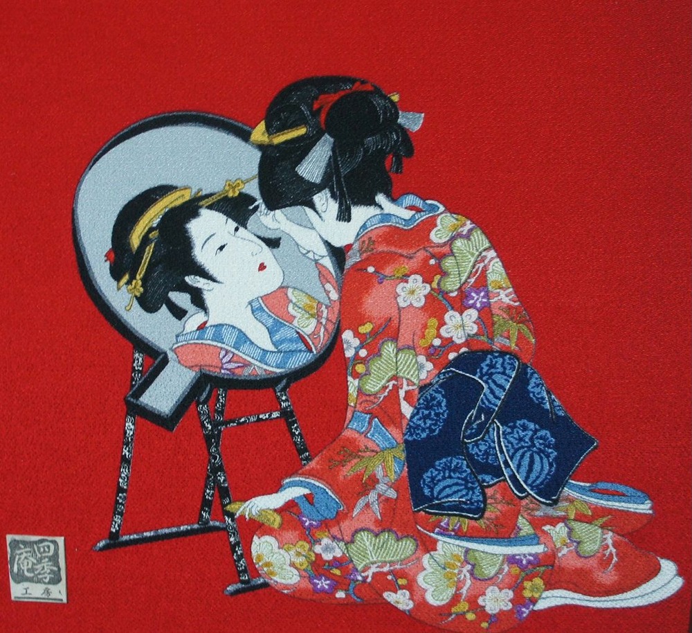 四季庵の布絵
