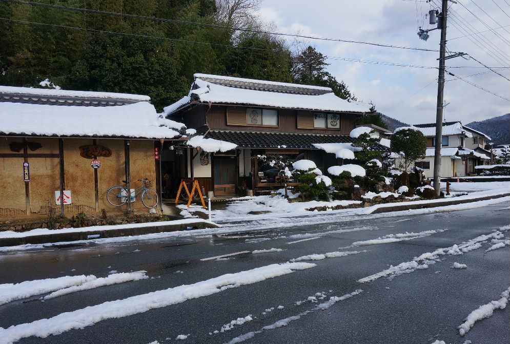 １月２日雪のそばんち