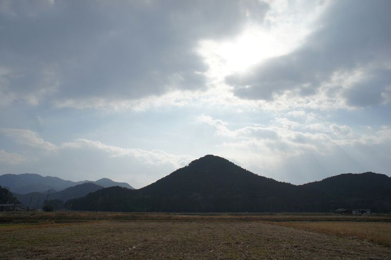 元日の小富士山