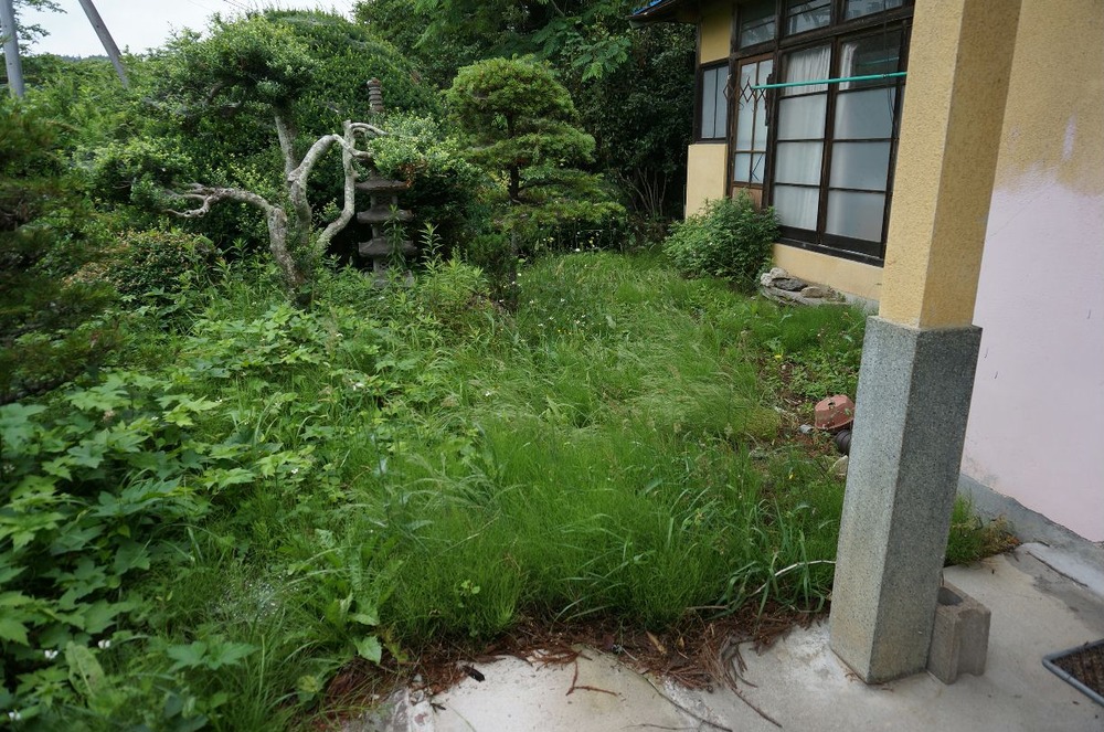 角田の自宅草刈前