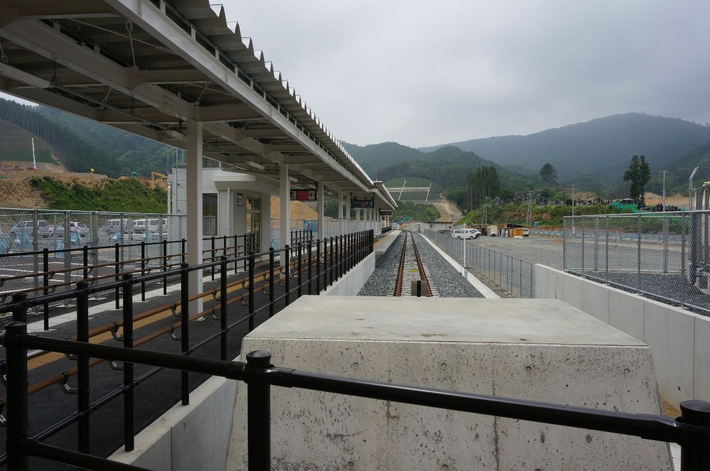 石巻線の最終駅女川
