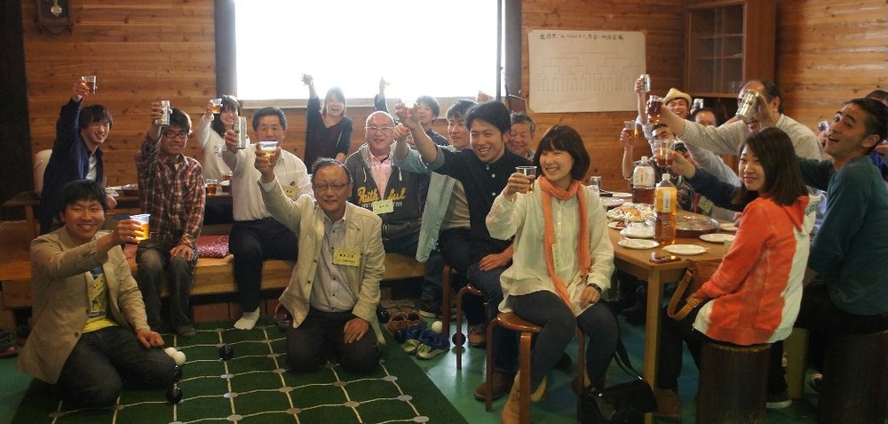 議員のおもてなし乾杯